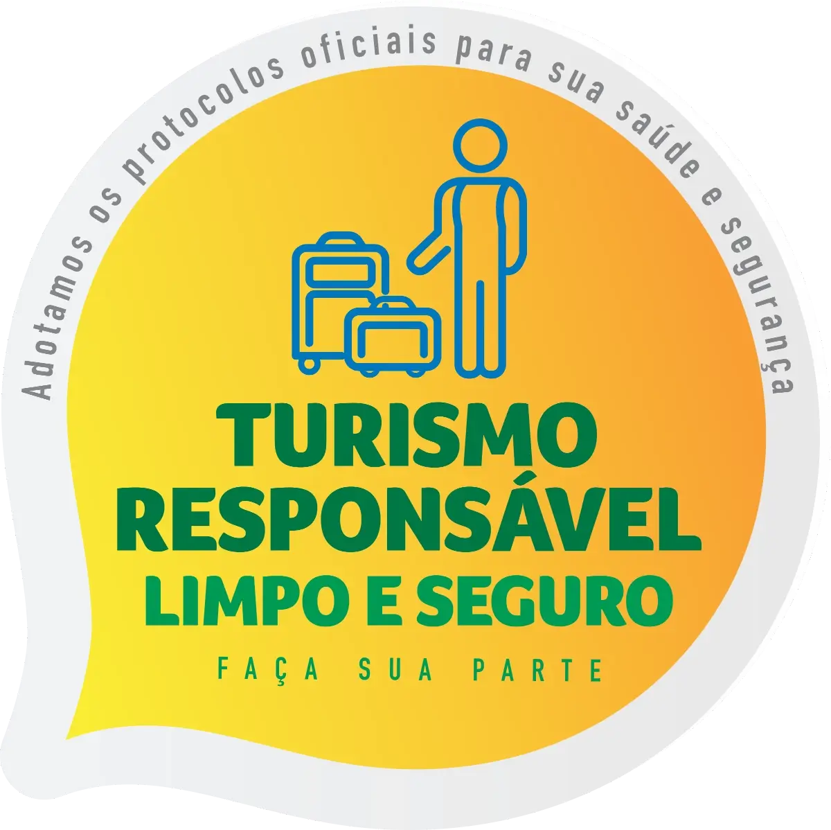 Selo Turismo Responsável Limpo e Seguro